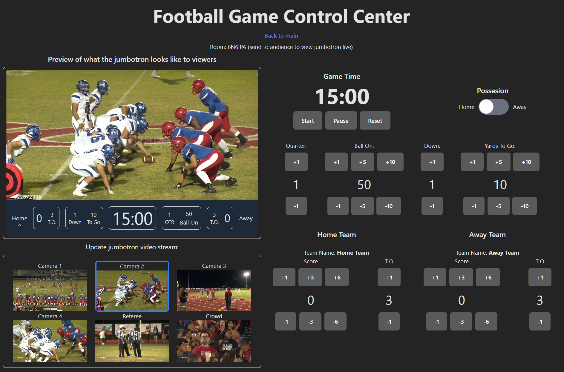 Jumbotron Screenshot